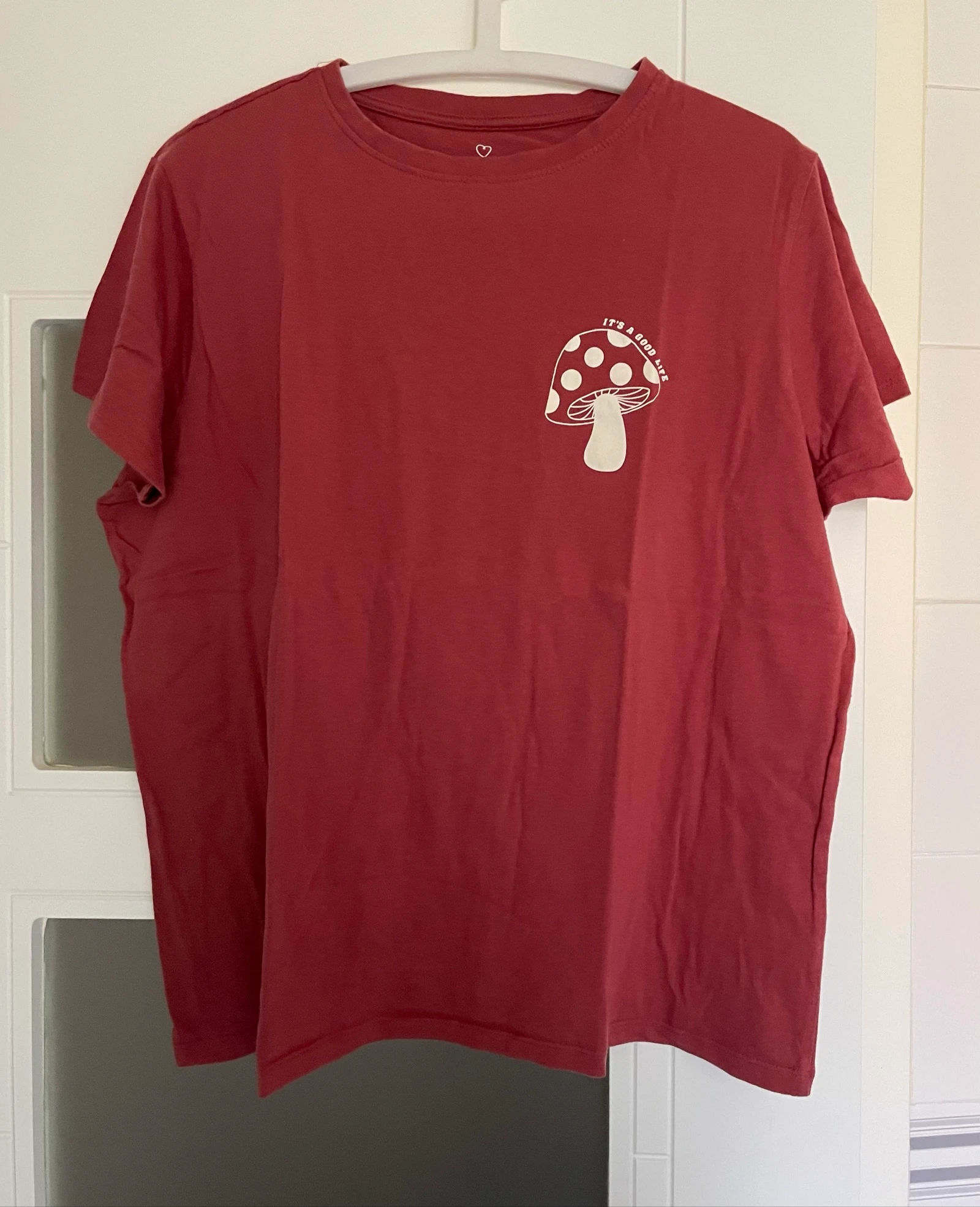 Camiseta de manga curta em algodão tamanho XL – photo 8